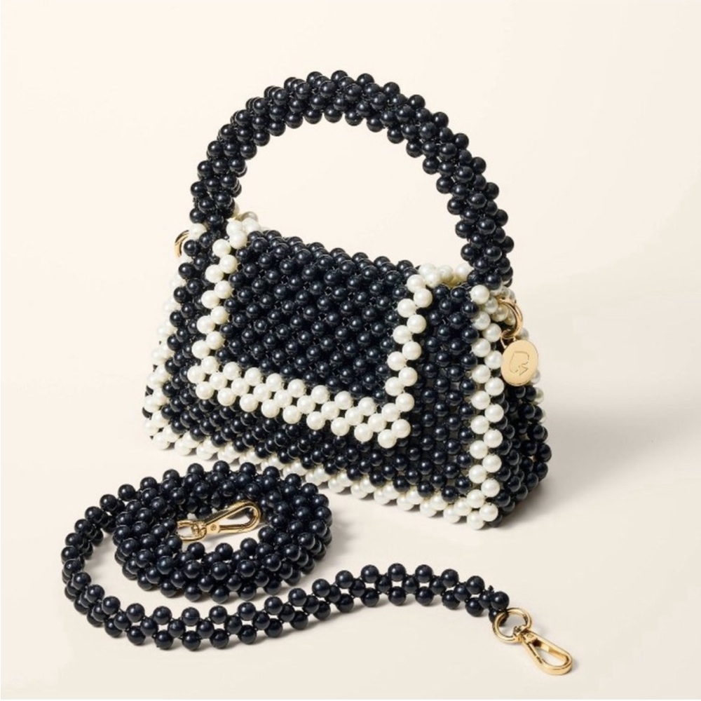 KATE SPADE  NEW YORK X TARGET Colorblock Beaded Crossbody Bag